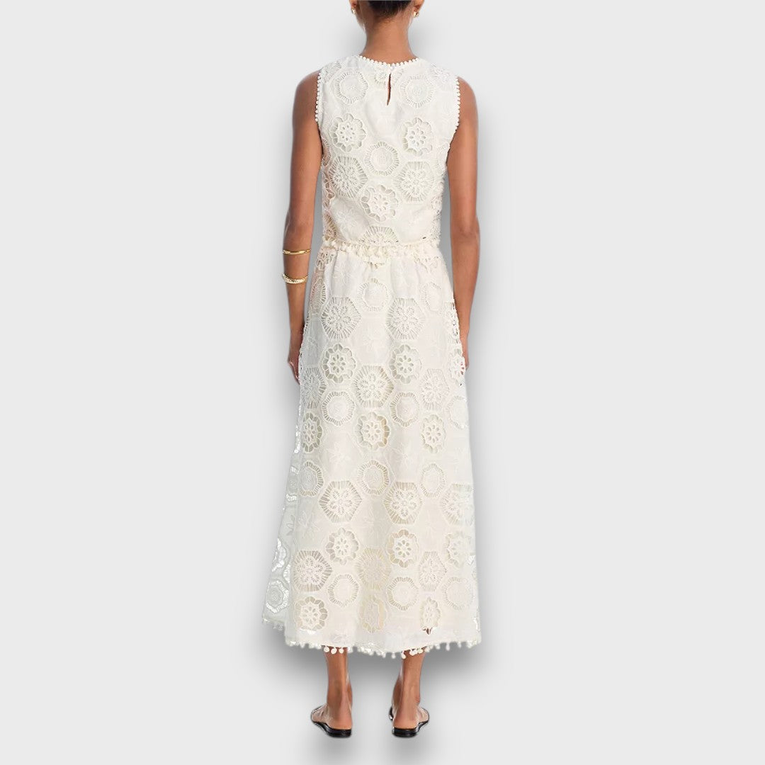 Zahara – Two-Piece Set in Crochet Lace