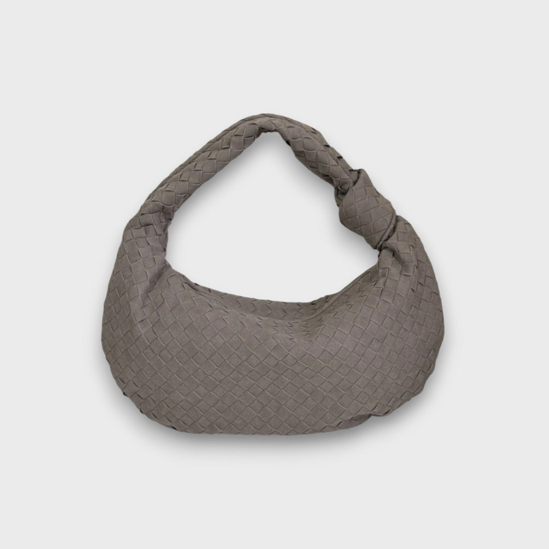Lunira – Mini-Bag made of Suede with Braided Detail
